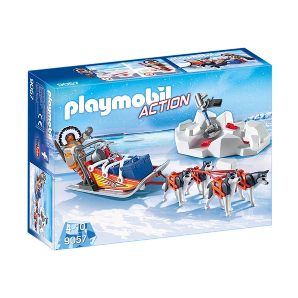 Playmobil : Explorateur avec chiens de traineau (9057)