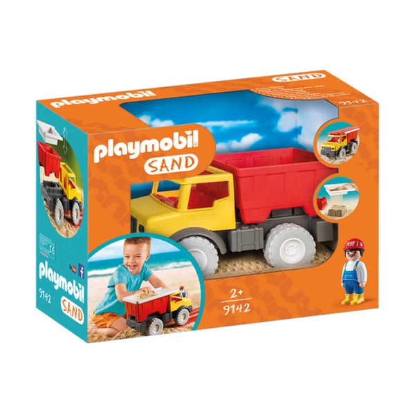 Playmobil zandkiepwagen met afneembare emmer (9142)