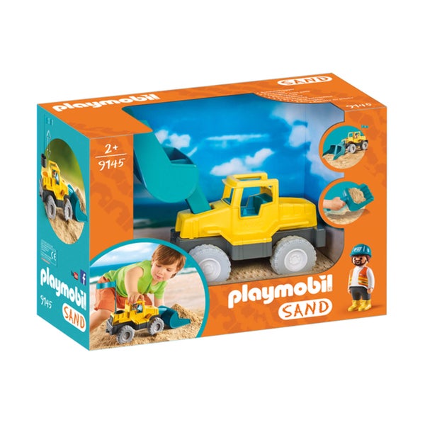 Playmobil Sandbagger mit abnehmbarer Schaufel (9145)