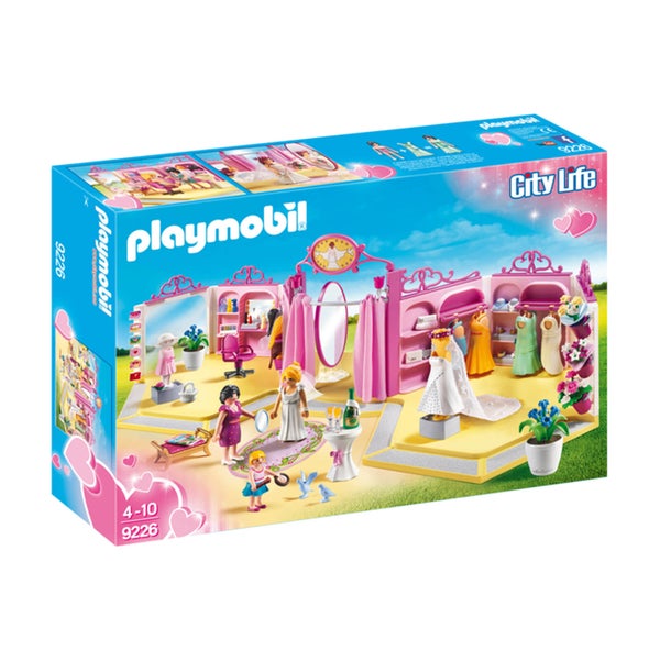 Playmobil City Life Bridal Shop with Changeable Hair and Clothes (9226)