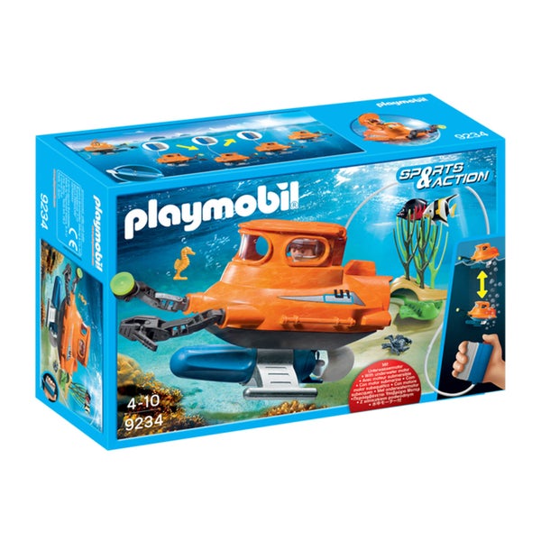 Playmobil Cloche de plongée avec moteur submersible (9234)