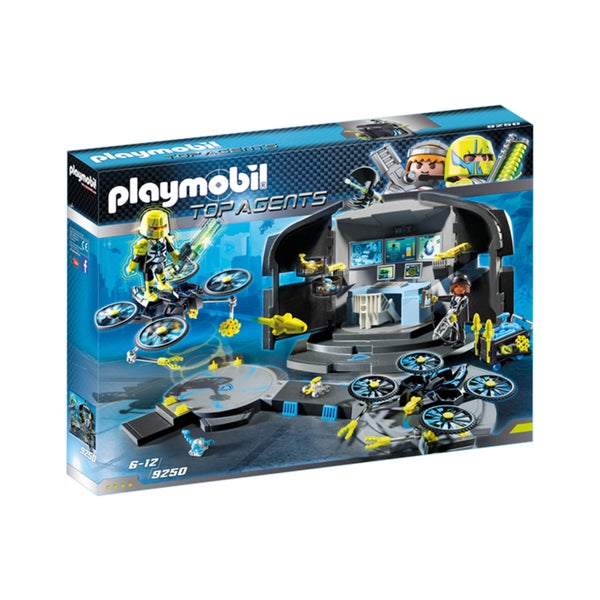 Playmobil Top Agents Dr. Drone's Kommando-Basis (9250)
