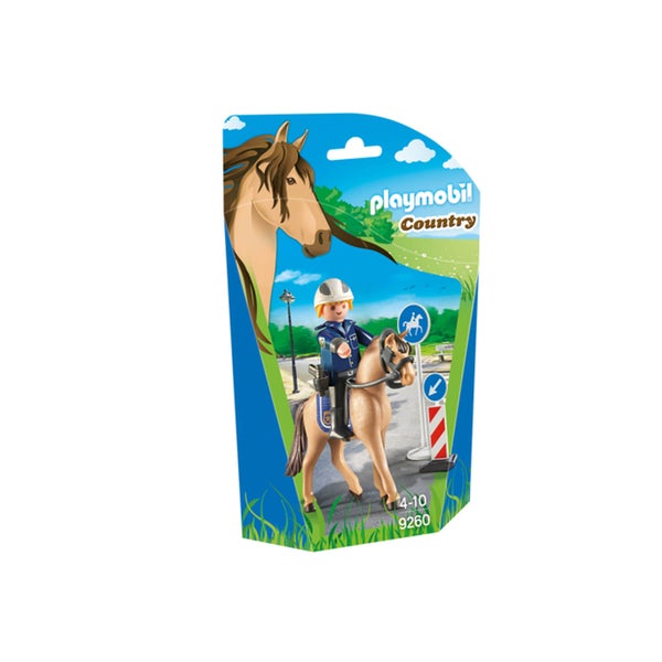 Playmobil Country : Policier avec cheval (9260)