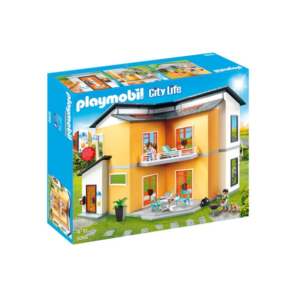 Playmobil City Life Modern House with Working Doorbell (9266)