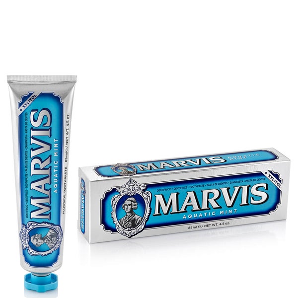 Dentifrice Marvis 85 ml – Aquatic Mint (menthe aquatique)