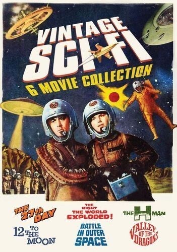 Vintage Sci-Fi Movies - 6 Movie Pack
