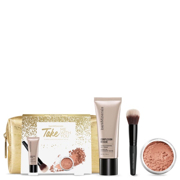 Conjunto bareMinerals Take Me With You 3 Piece Complexion Rescue Try Me - Baunilha