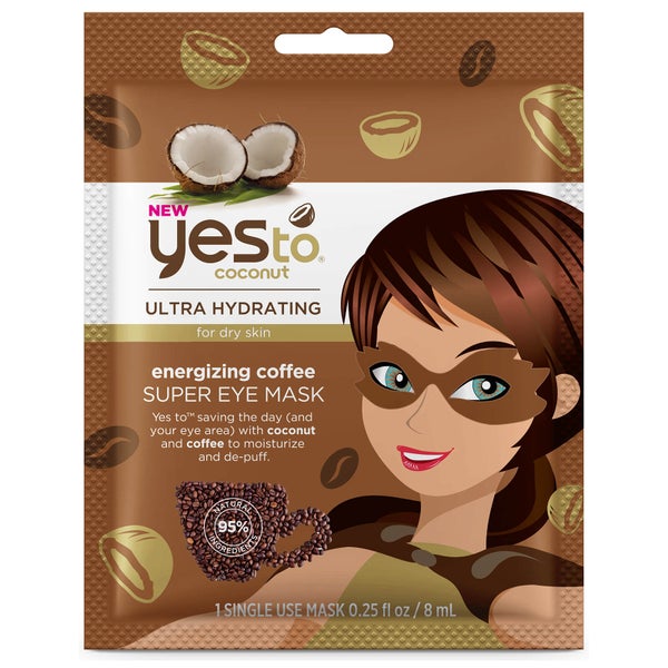 Увлажняющая маска с кокосовым маслом для кожи вокруг глаз yes to Coconut Ultra Hydrating Super Eye Mask