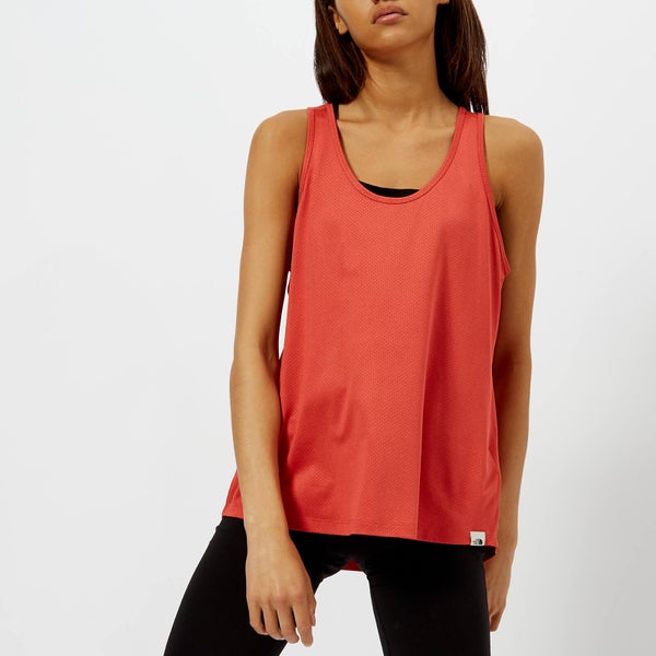 The North Face Women's 24 Hour Tank Top - Sunbaked Red Heather