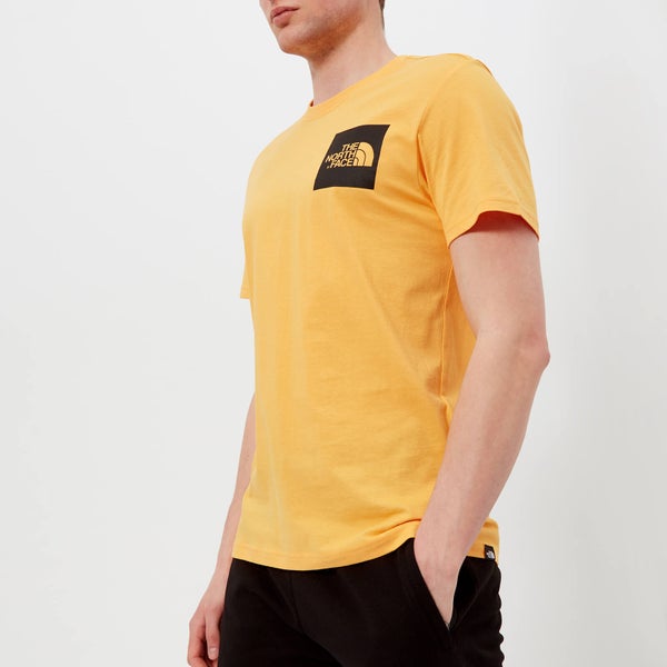 The North Face Men's Short Sleeve Fine T-Shirt - TNF Yellow
