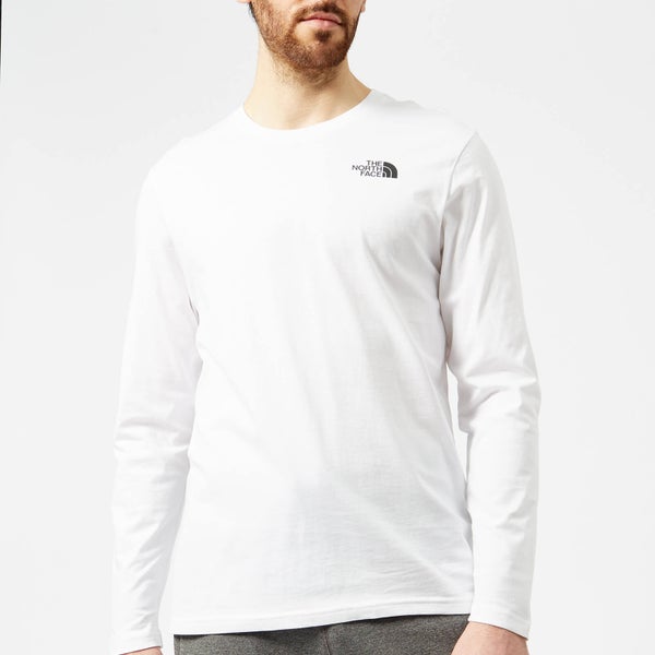 The North Face Men's Long Sleeve Easy T-Shirt - TNF White