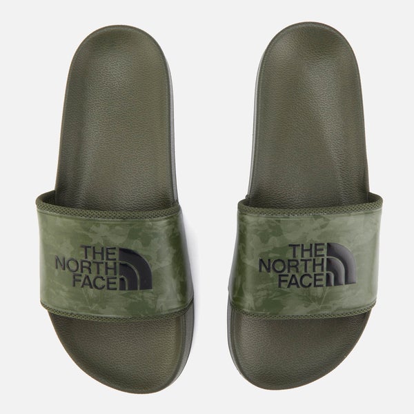 The North Face Men's Base Camp II Slide Sandals - English Green Tropical Camo/English Green