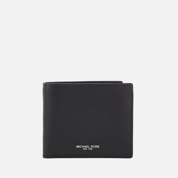 Michael Kors Men's Harrison Billfold Wallet With Coin Pocket - Black