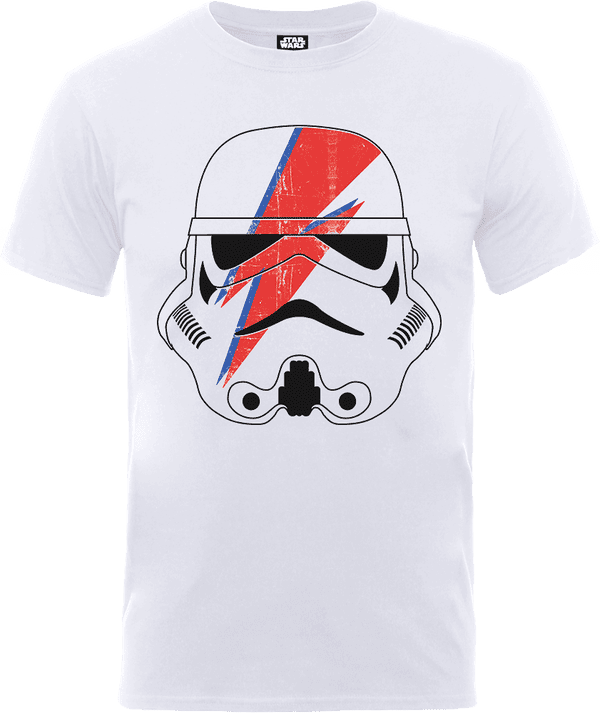 Camiseta Star Wars Soldado de asalto "Glam" - Hombre - Blanco