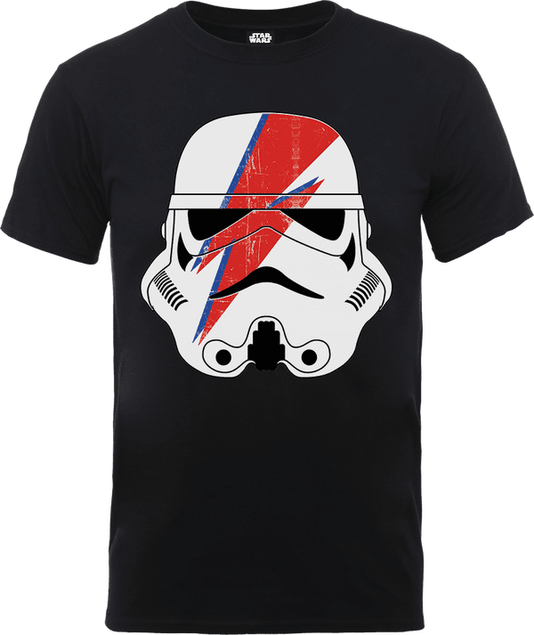 T-Shirt Star Wars Stormtrooper Glam- Nero