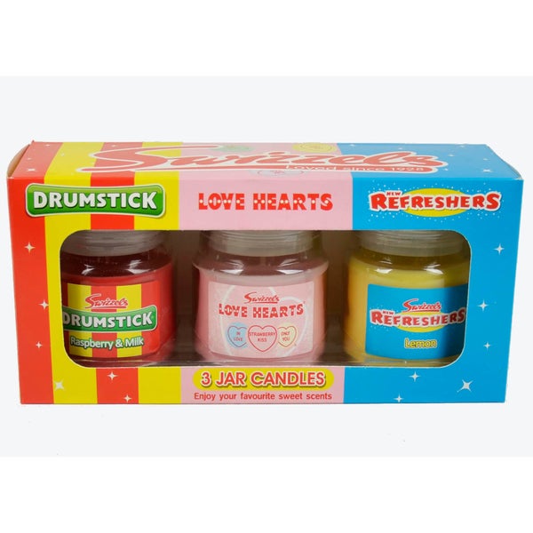 Swizzels Three Candle Gift Pack