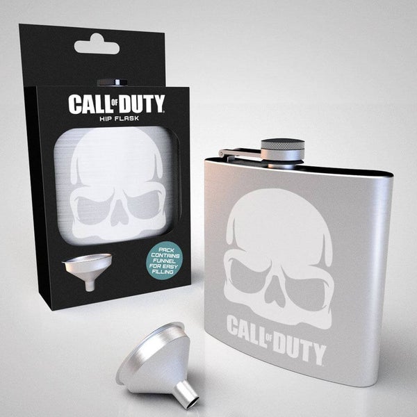 Call of Duty Logo Hip Flask