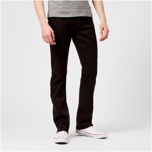 7 For All Mankind Men's Slimmy Luxe Performance Plus Jeans - Black