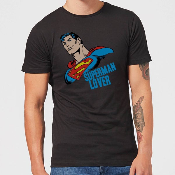 T-Shirt DC Comics Superman Lover - Nero