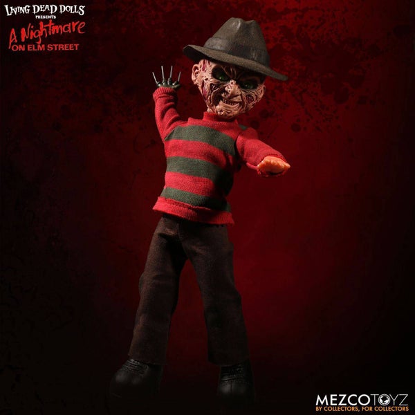 Living Dead Puppen Freddy Krueger mit Sound