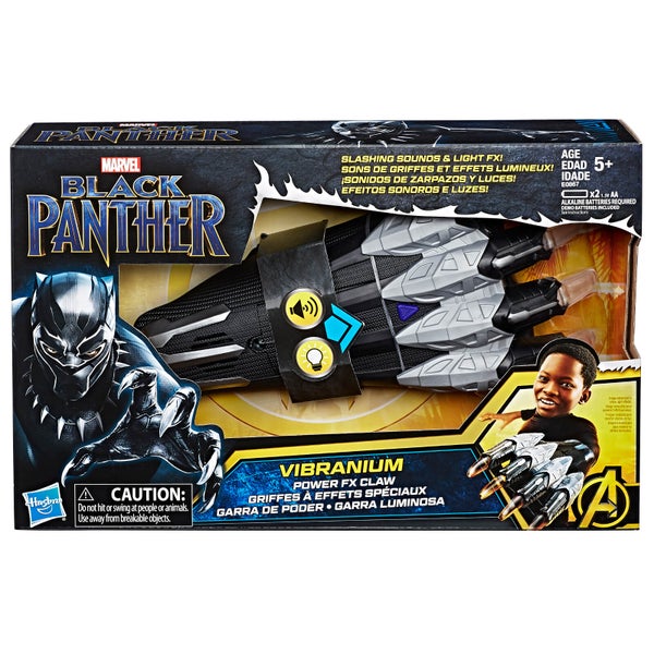 Hasbro Marvel Black Panther Vibranium Power FX Claw with Sounds