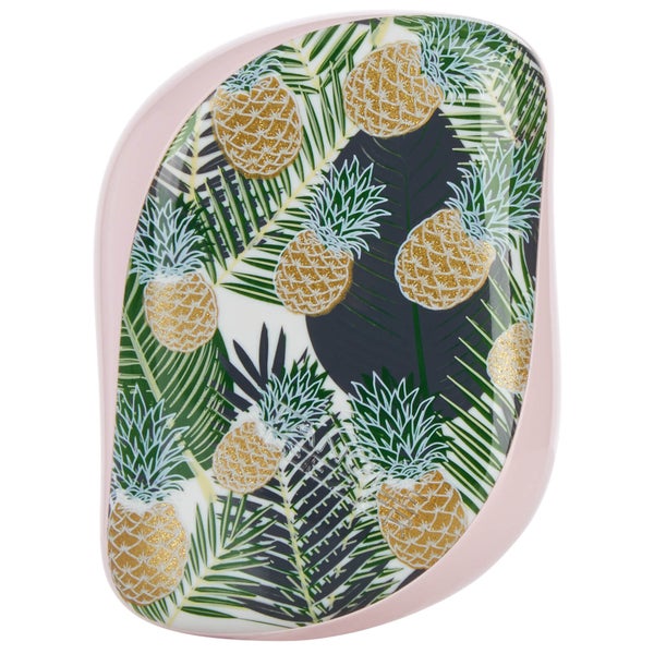 Brosse Démêlante de Poche Compact Styler Hairbrush Tangle Teezer – Palms & Pineapples