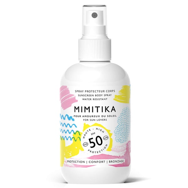 Mimitika Sunscreen Body Spray spray do ciała z filtrem przeciwsłonecznym SPF 50