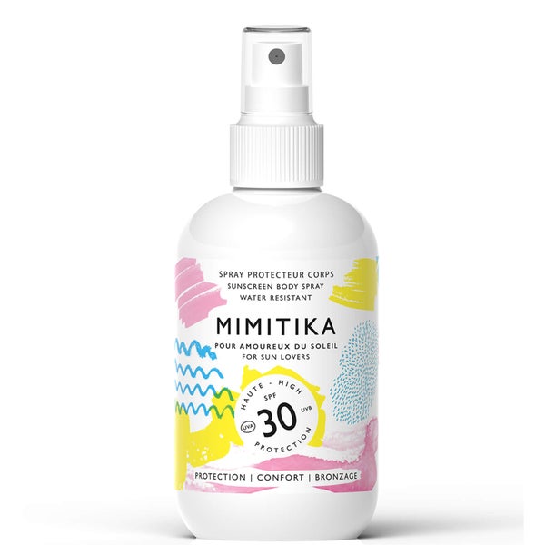 Crema solar corporal en espray con SPF 30 de Mimitika