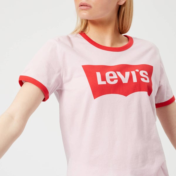 Levi's Women's Perfect Ringer T-Shirt - Batwing Light Lilac