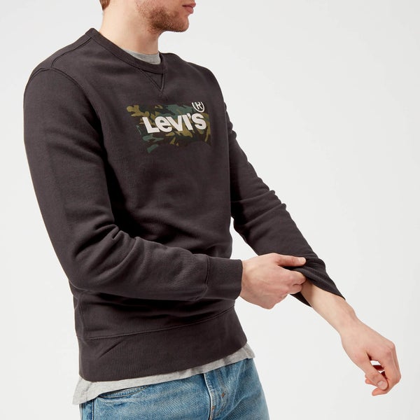 Levi's Men's Graphic Crew B Sweatshirt - Dark Phantom