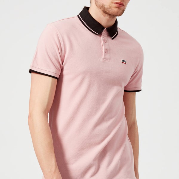 Levi's Men's Breaker Logo Polo Shirt - Pink