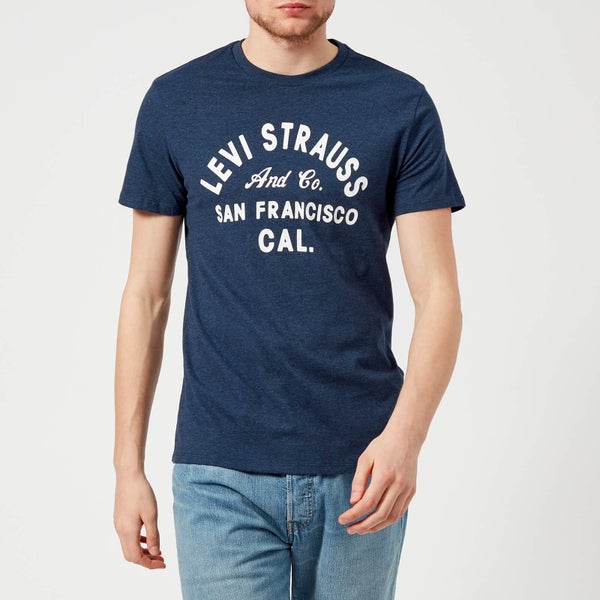 Levi's Men's Arched Logo T-Shirt - Dress Blues