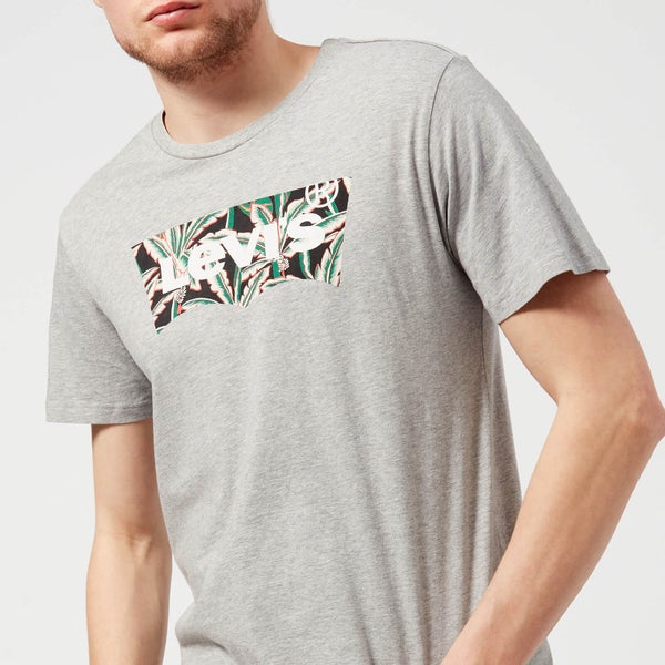 Levi's Men's Housemark Graphic T-Shirt - Midtone Grey Heather