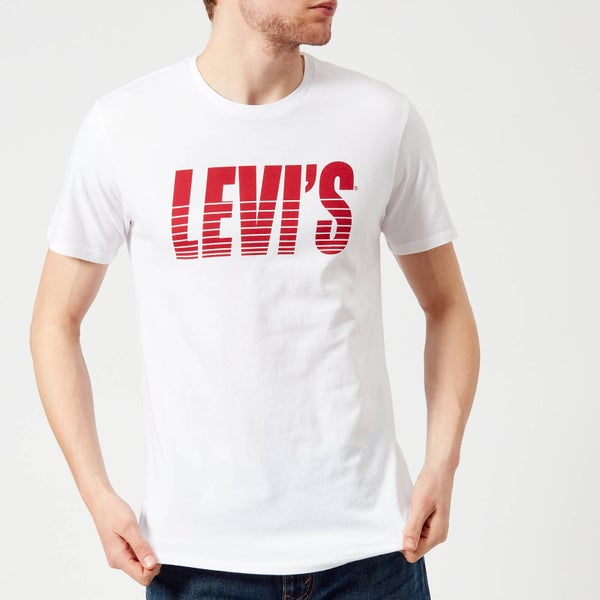 Levi's Men's Graphic Set In Neck T-Shirt - Sporty White