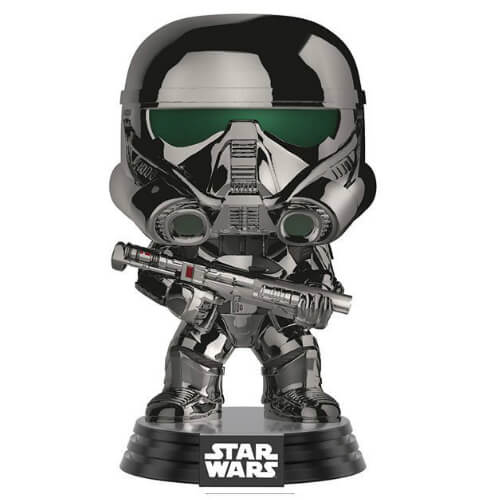 Star Wars Chrome Imperial Death Trooper EXC Pop! Vinyl Figure