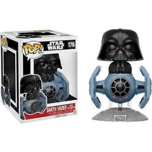 Star Wars Tie Fighter with Darth Vader EXC Pop! Vinyl Figure