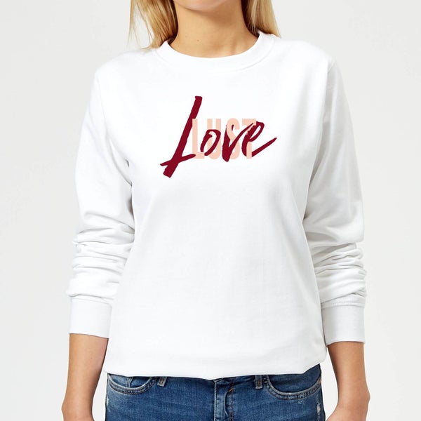 Love & Lust Frauen Pullover - Weiß