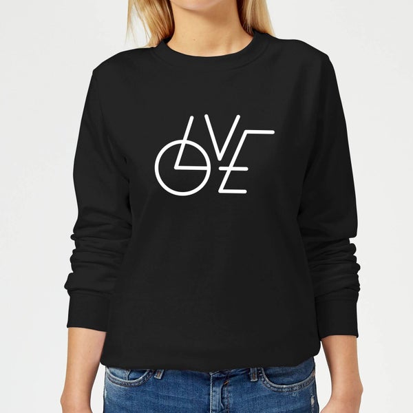 LOVE Modern Women's Sweatshirt - Black