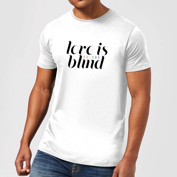 Love Is (Colour) Blind T-shirt - Wit