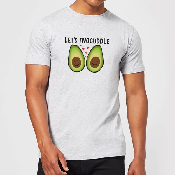 Lets Avocuddle T-shirt - Grijs
