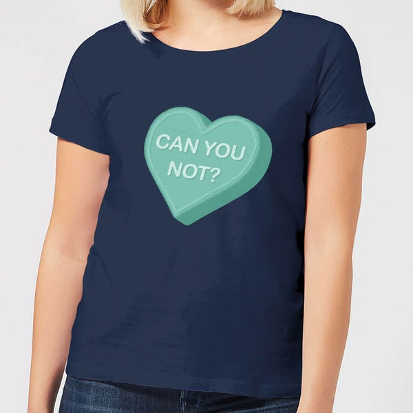 Can You Not Women's T-Shirt - Navy