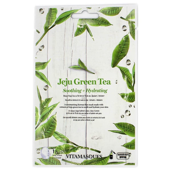 Vitamasques Jeju Green Tea Sheet Mask 20ml