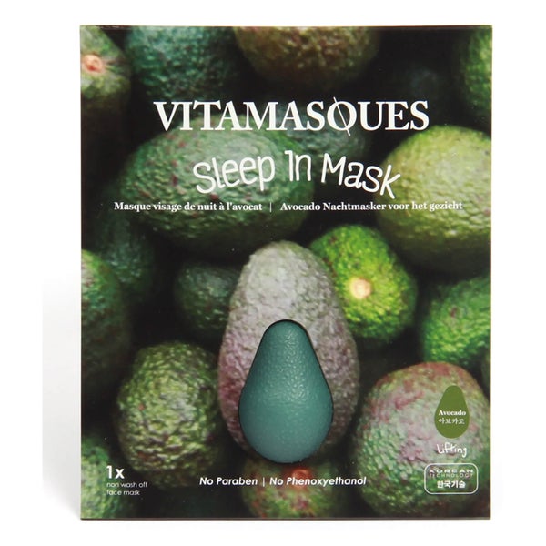 Vitamasques Avocado Sleep in Mask -kasvonaamio 4g