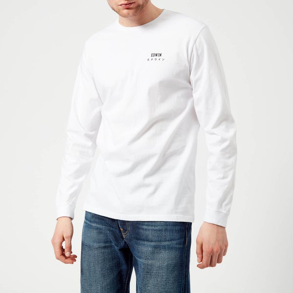 Edwin Men's Edwin Japan Long Sleeve T-Shirt - White