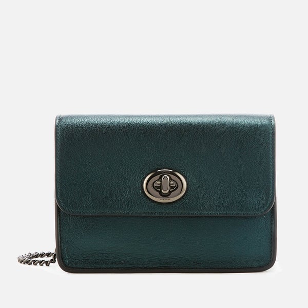 Coach Women's Bowery Cross Body Bag - Metallic Ivy