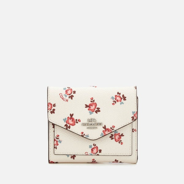 Coach Women's Small Wallet - Chalk Floral Bloom
