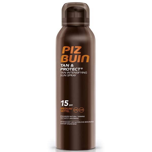 Piz Buin Tan and Protect Spray spray ochronny przyspieszający opalanie z filtrem przeciwsłonecznym SPF 15 150 ml