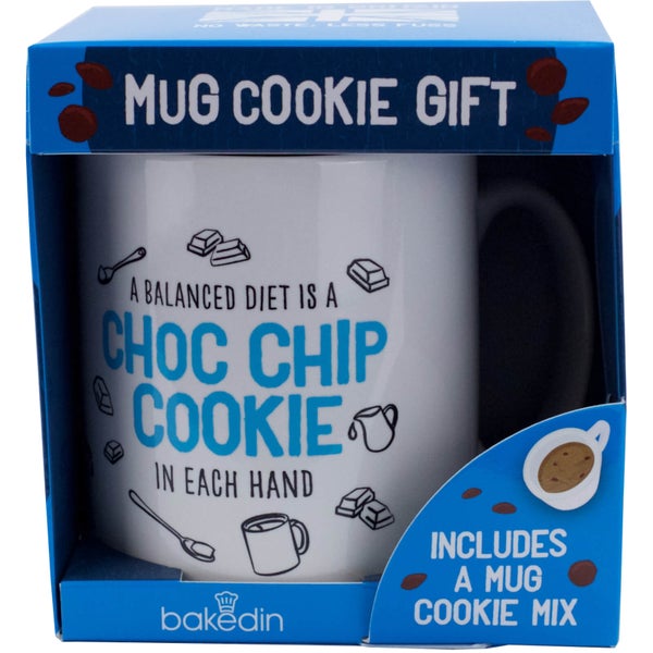 Cookie aux Pépites de Chocolat dans un Mug - Bakedin
