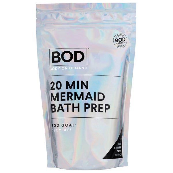 Соль для ванны для тонизирования и сияния кожи за 20 минут BOD 20min Mermaid Bath Prep 1 кг
