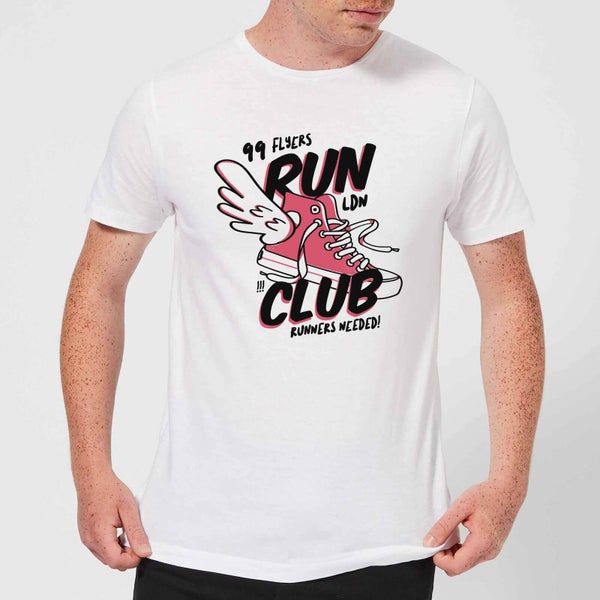 T-Shirt Homme RUN CLUB 99 - Blanc